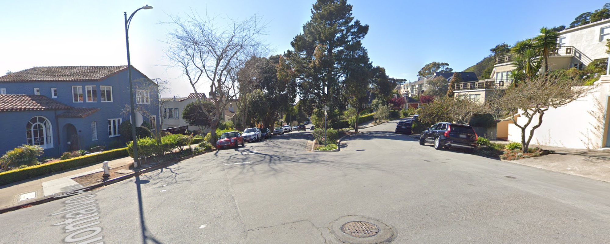 street level view of the Dorantes and Montalvo intersection