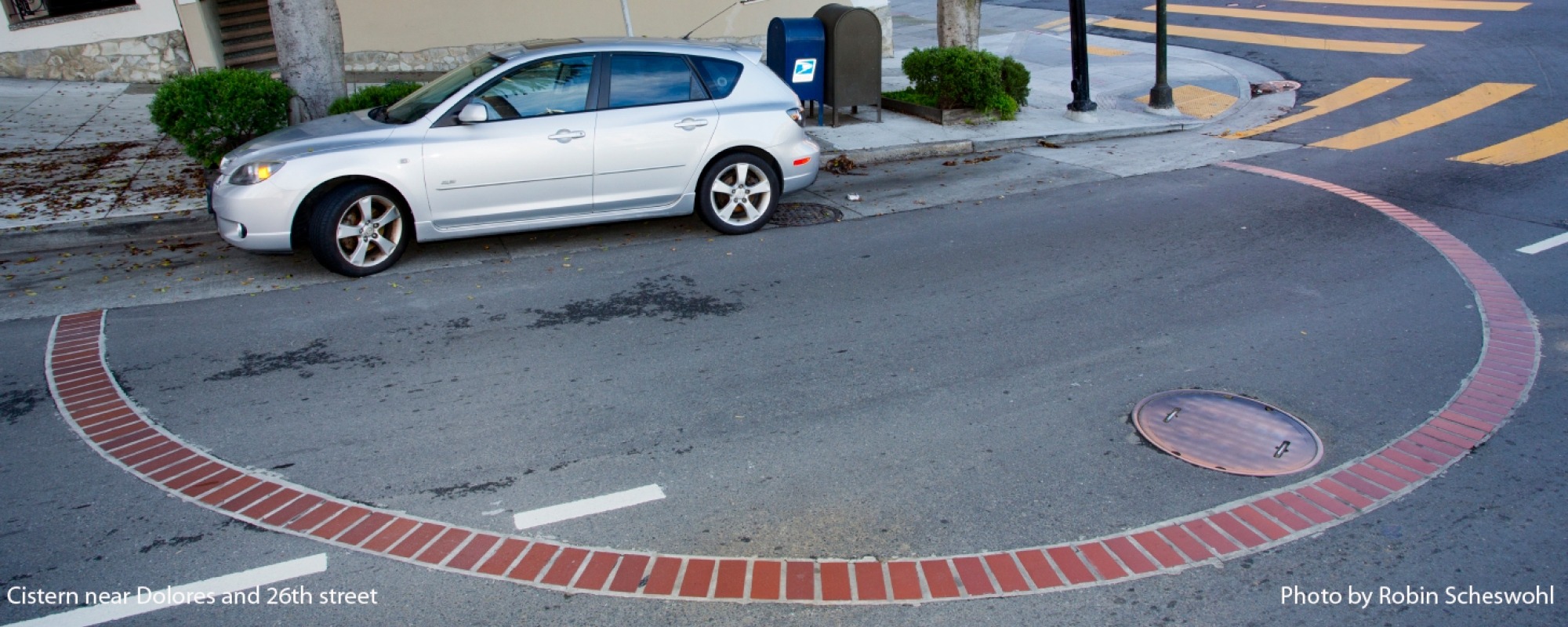 A cistern near Dolores and 26th streets. 