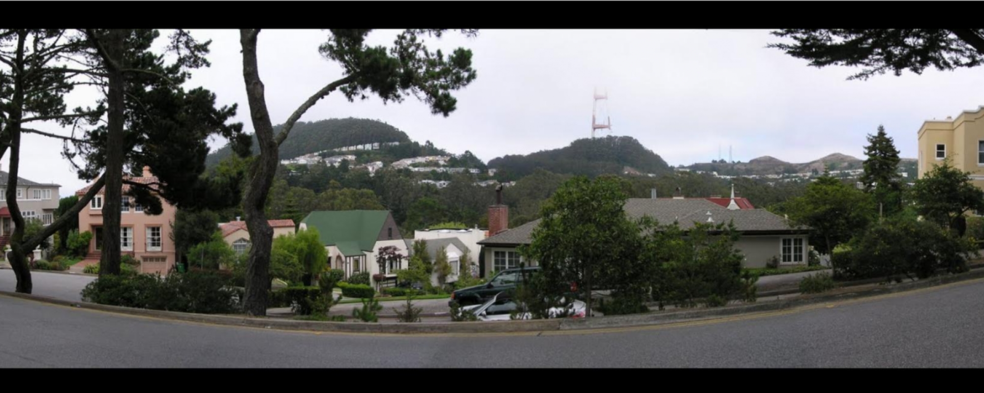 View from Forest Hill Neighborhood, San Francisco