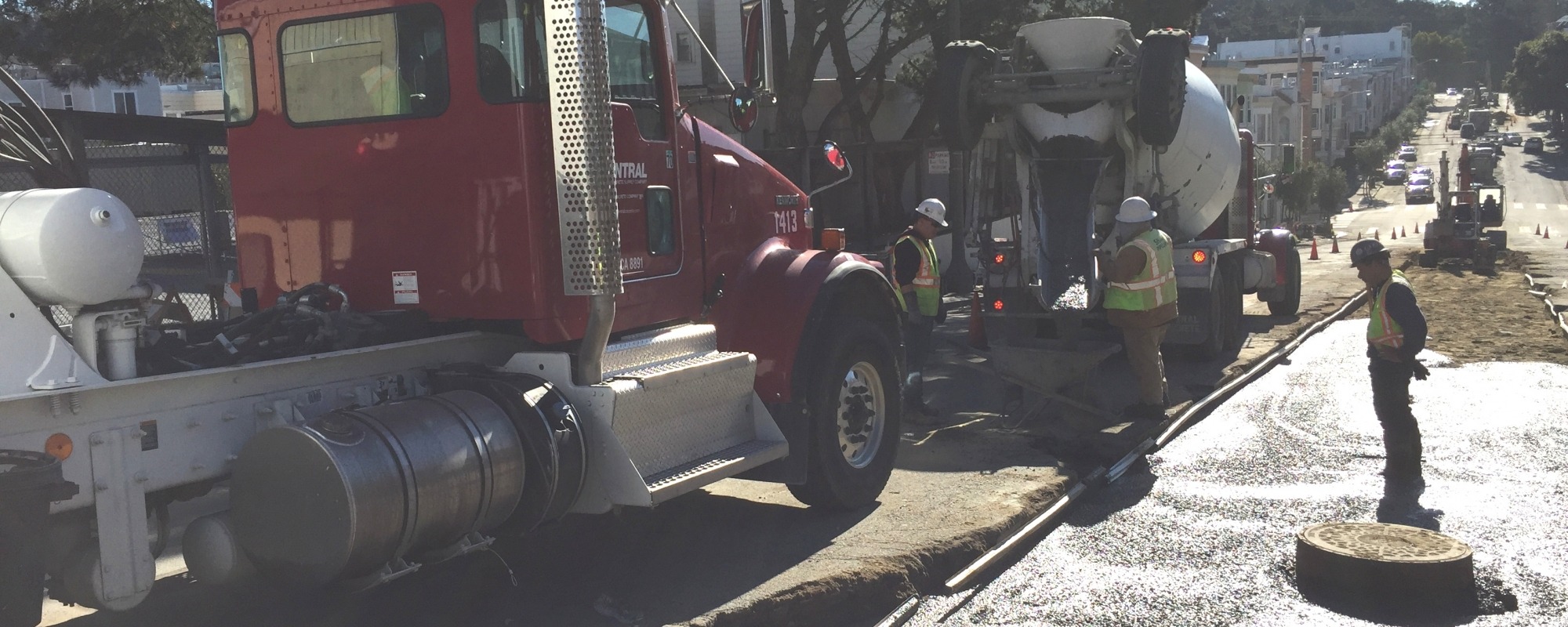 25th Ave trench restoration