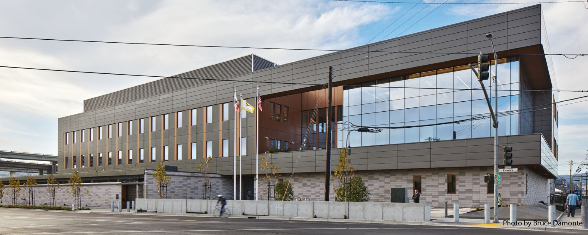 The Traffic Company and Forensic Services Division facility for the San Francisco Police Department.